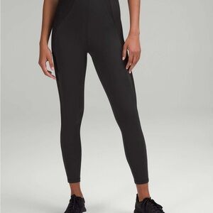 Lululemon Everlux and Mesh Super-High-Rise Training Tight Black